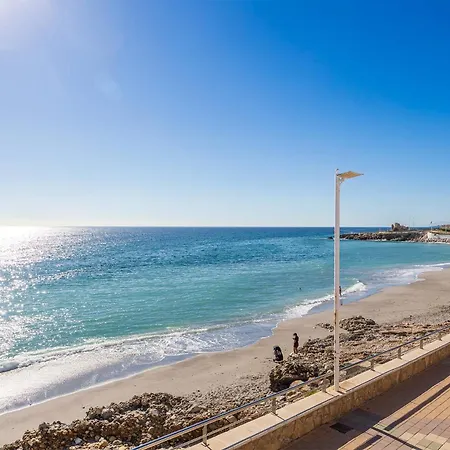 شقة Vacacional En Edificio Torresol, Primera Linea De Playa نيرخا